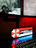 Lampe LED 3D Umbrella Corporation – Décoration Gaming RGB | Lightfox