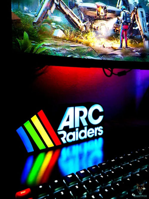 Lampe LED 3D Arc Raiders – Décoration Gaming RGB