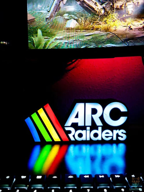 Lampe LED 3D Arc Raiders – Décoration Gaming RGB