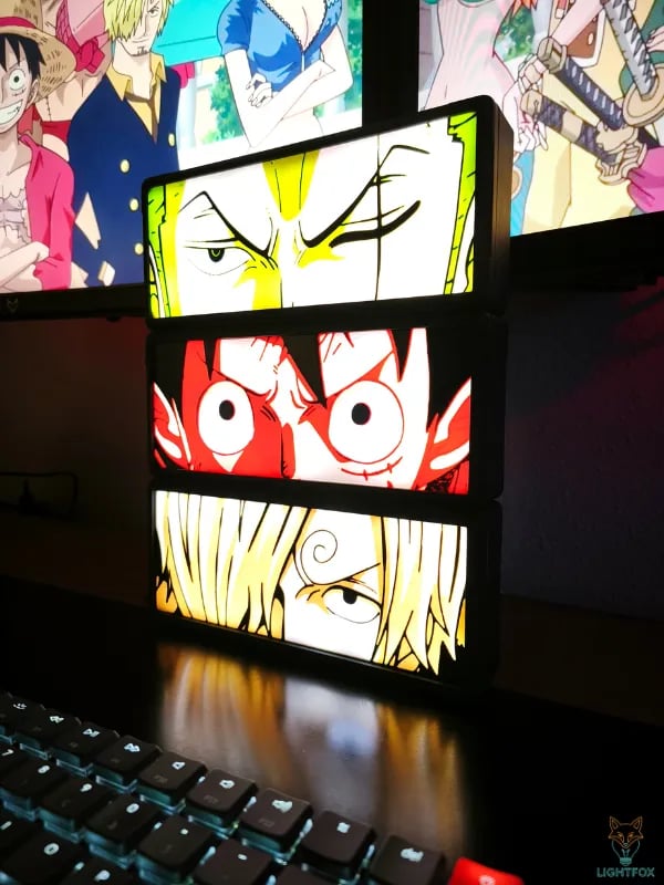 Collection One Piece SnapLink – Luffy, Zoro & Sanji | Lightfox