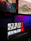 Lampe LED 3D Red Dead Redemption 2 — Décoration Gaming RGB | LightFox